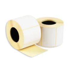 O'z-o'zidan yopishadigan termoqog'oz 58x40 mm, etiketka.